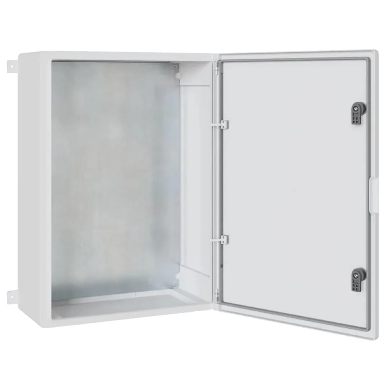 Control Cabinet Pilka 57 x 24,5 x 70 cm ABS plastikas