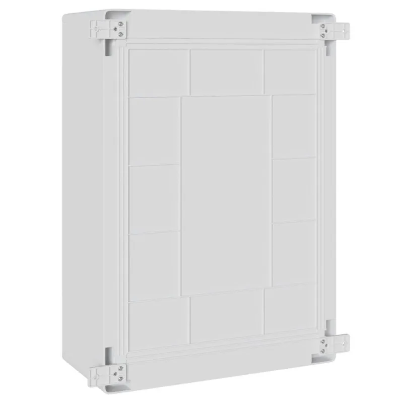 Control Cabinet Pilka 57 x 24,5 x 70 cm ABS plastikas