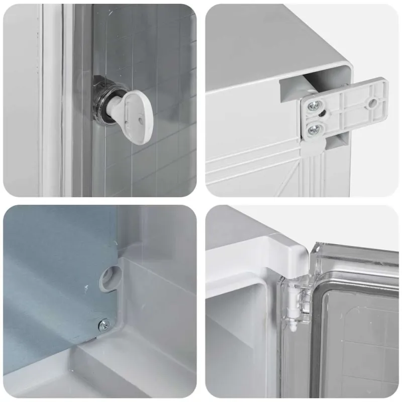Control Cabinet Pilka 32 x 13 x 30 cm ABS plastikas