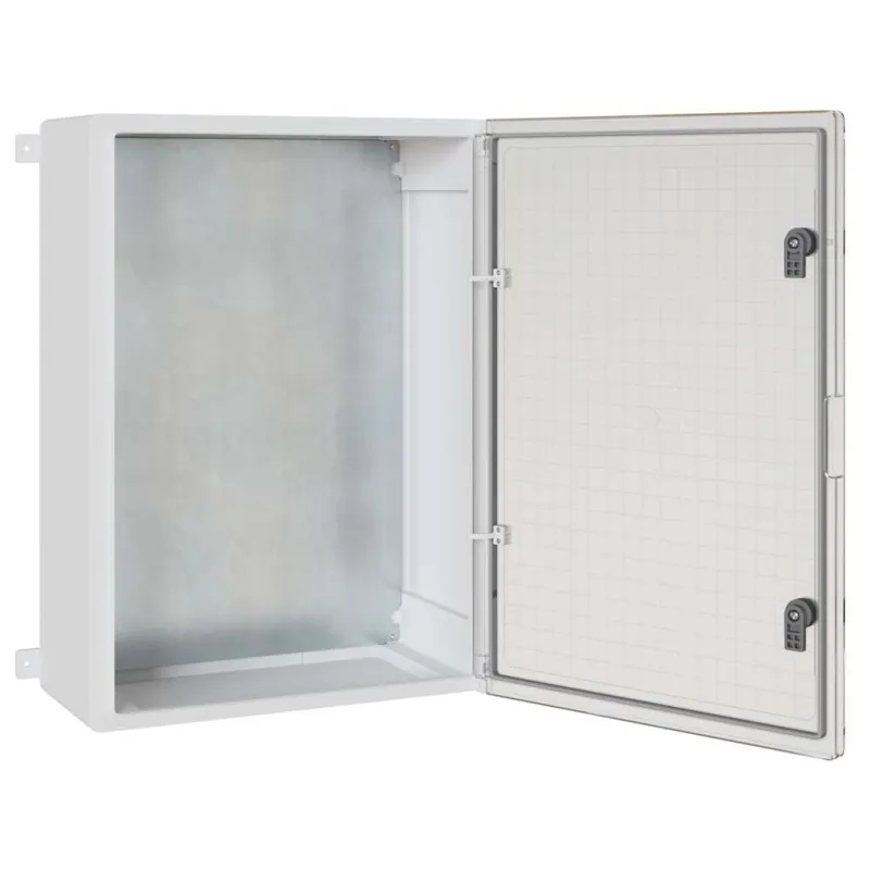 Control Cabinet Pilka 57 x 24,5 x 70 cm ABS plastikas