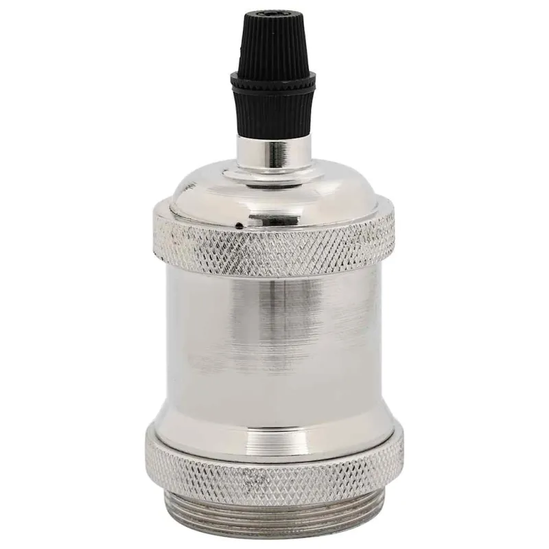 lempų laikikliai 2 vnt Satin Nickel E27