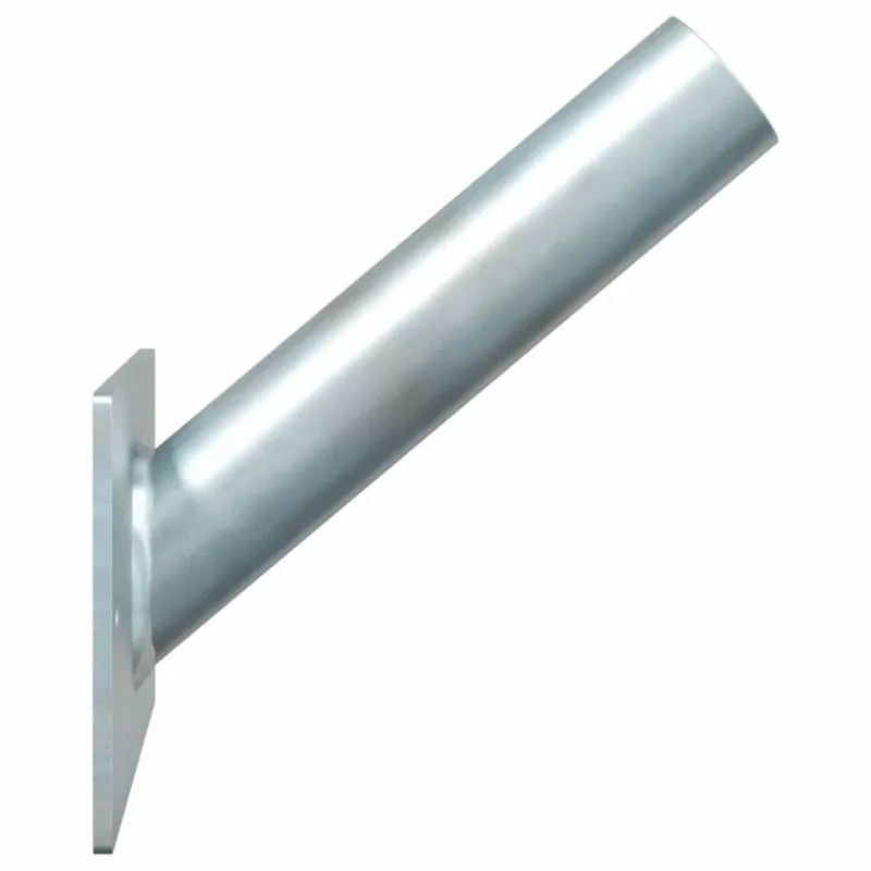 Vėliavos Stiebo Laikiklis Sidabro 13 x 6 x 0,2 cm Plienas