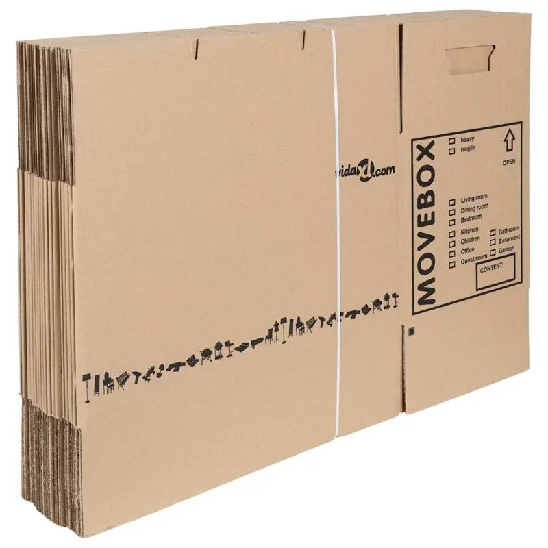 Kraustymo dėžė 20 pcs Natūrali 59 x 31,5 x 31,5 cm Kartonas