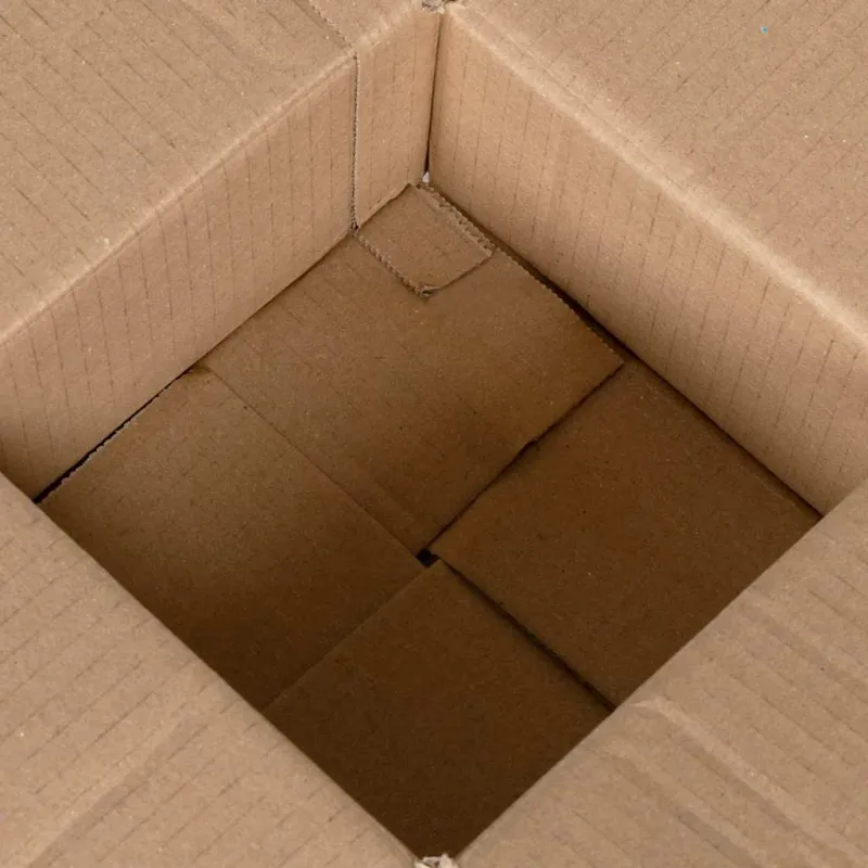 Sulankstoma dėžė 50 pcs Natūrali 15 x 15 x 8 cm Kartonas