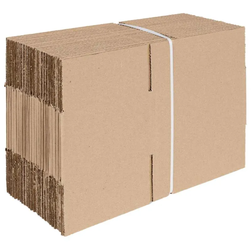 Sulankstoma dėžė 50 pcs Natūrali 20 x 15 x 10 cm Kartonas
