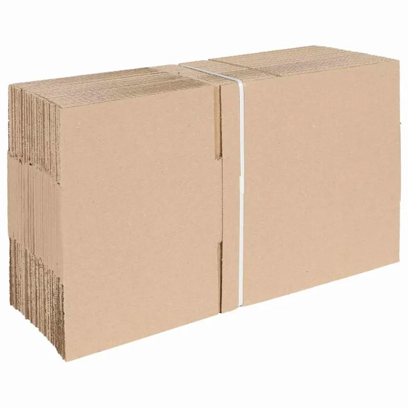 Sulankstoma dėžė 50 pcs Natūrali 25 x 17,5 x 10 cm Kartonas