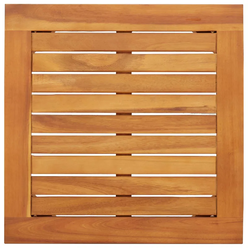 Sodo Sofų Rinkinys 3 pcs Kreminė balta Kietos akacijos mediena