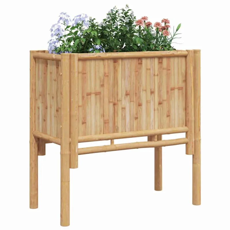 Pakelta lova Ruda 70 x 35 x 70 cm bambukas