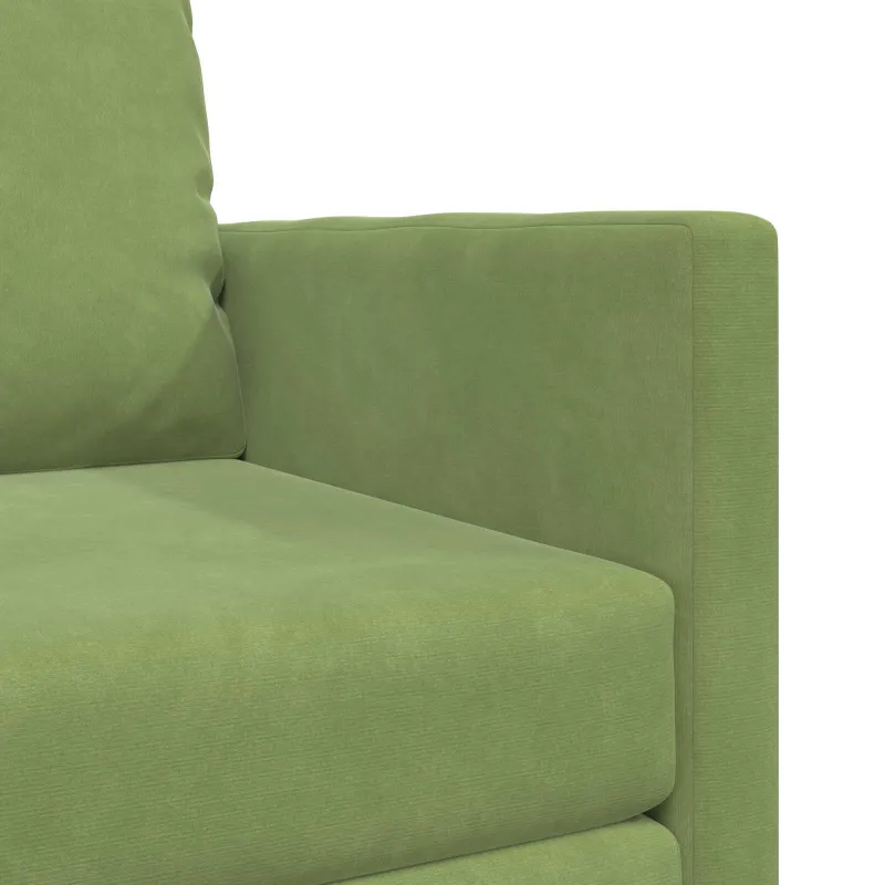 Sofa lova Šviesiai žalia 74 x 77 x 81 cm Aksomas