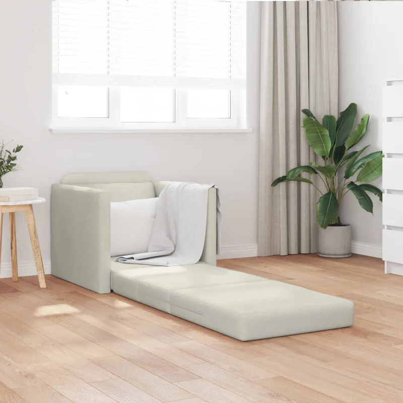 Sofa lova Kreminė 74 x 77 x 81 cm Aksomas