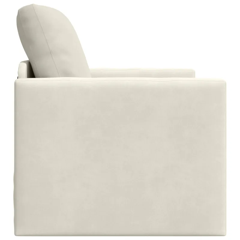Sofa lova Kreminė 74 x 77 x 81 cm Aksomas