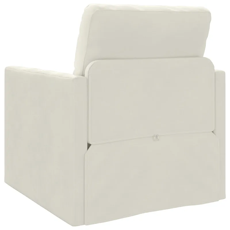 Sofa lova Kreminė 74 x 77 x 81 cm Aksomas