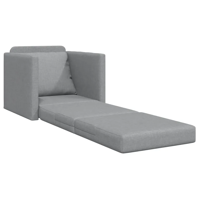 Sofa lova 60cm Šviesiai pilka audinys