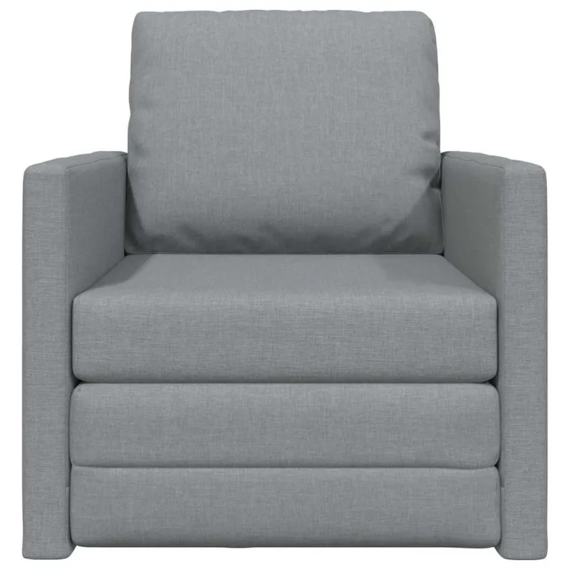 Sofa lova 60cm Šviesiai pilka audinys