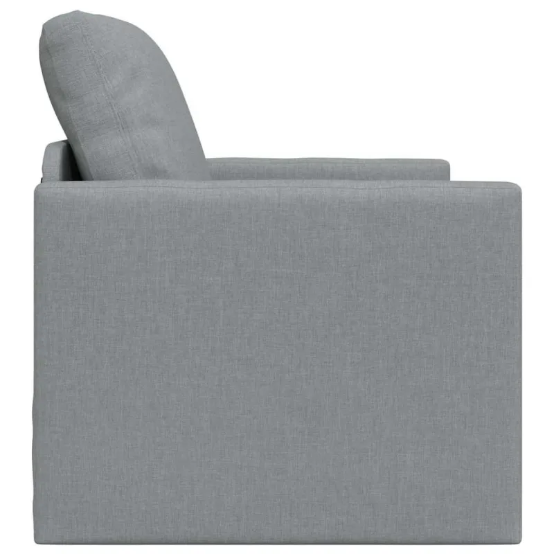 Sofa lova 60cm Šviesiai pilka audinys