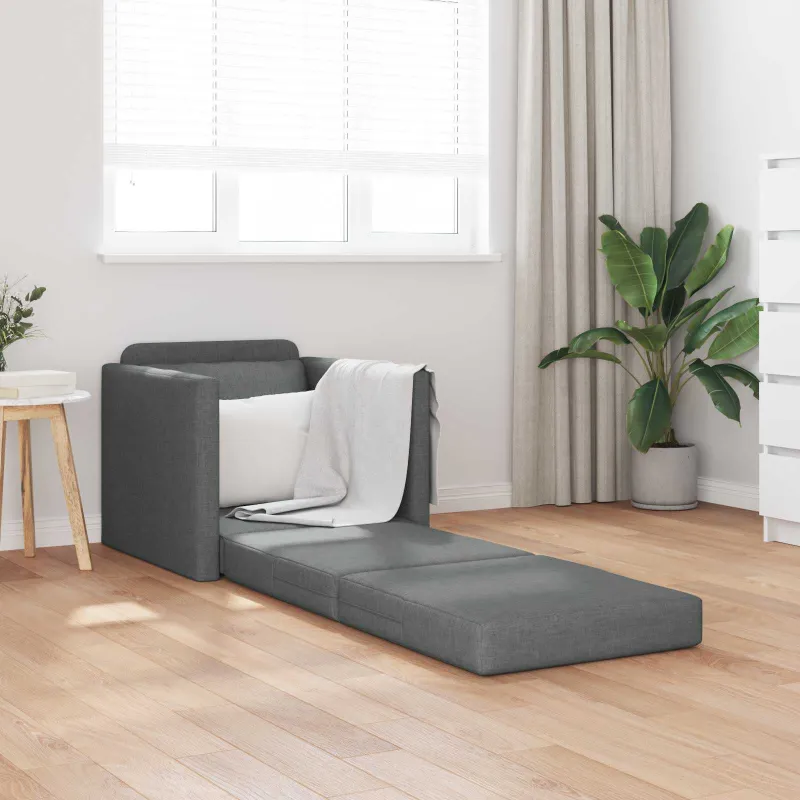 Sofa lova 60cm Tamsiai pilka audinys