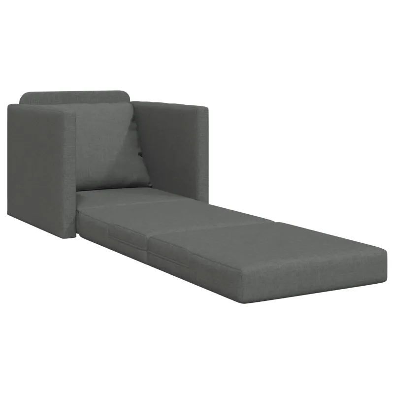 Sofa lova 60cm Tamsiai pilka audinys