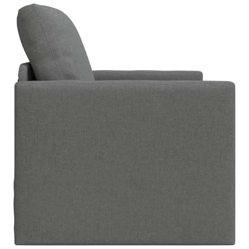 Sofa lova 60cm Tamsiai pilka audinys