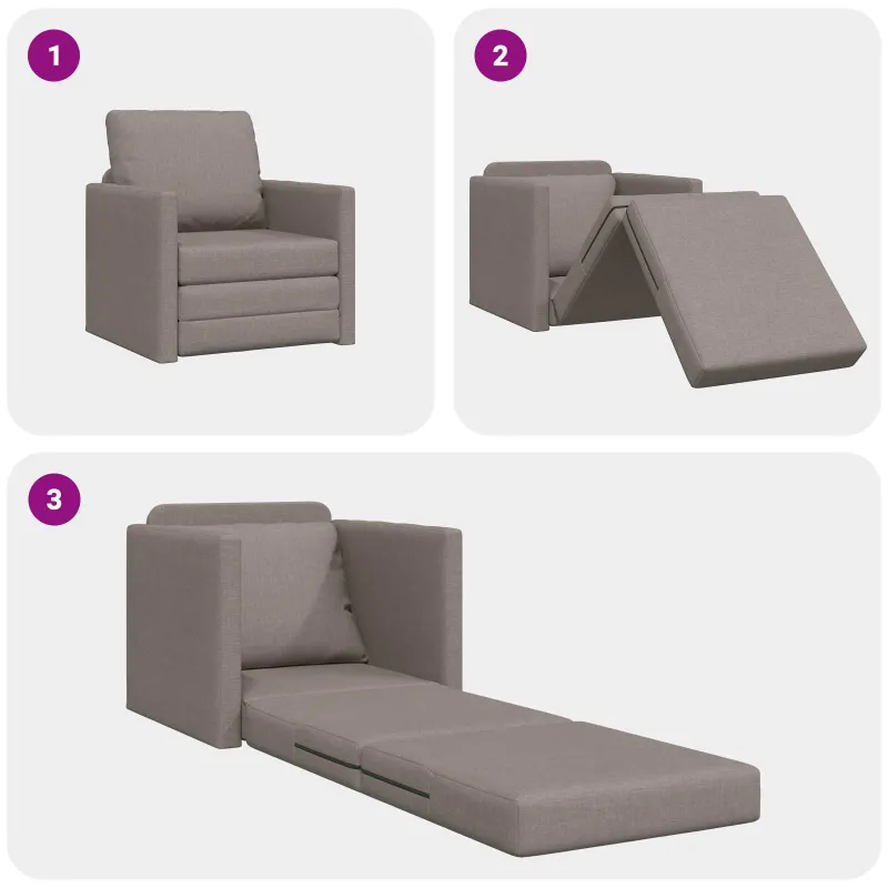 Sofa lova Tortora 74 x 77 x 81 cm audinys