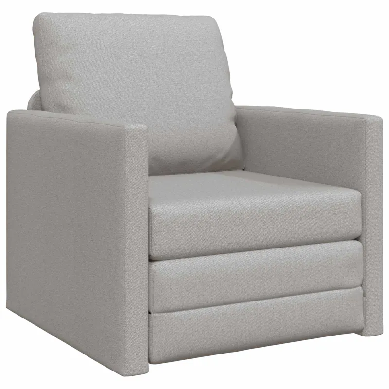 Sofa lova Debesų pilka 74 x 77 x 81 cm audinys