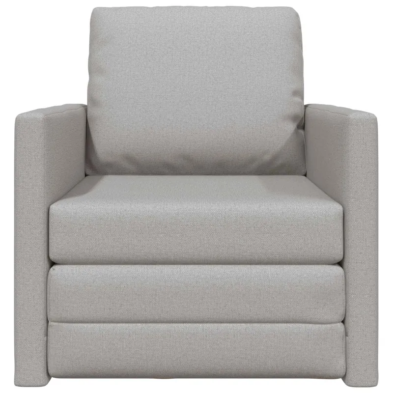 Sofa lova Debesų pilka 74 x 77 x 81 cm audinys