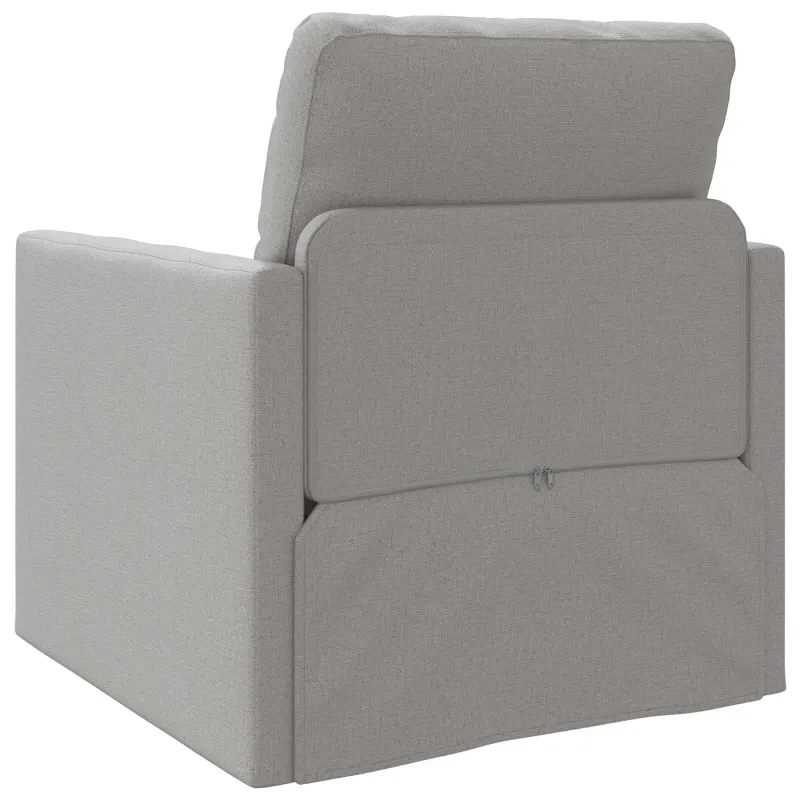 Sofa lova Debesų pilka 74 x 77 x 81 cm audinys