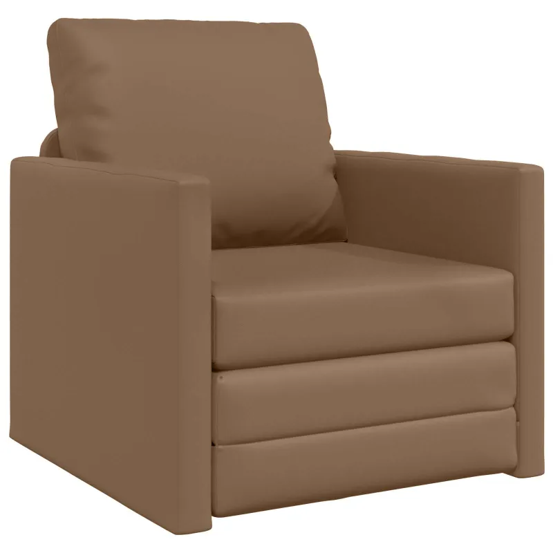 Sofa lova 60cm Kapučino Dirbtinė Oda