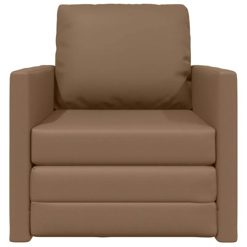 Sofa lova 60cm Kapučino Dirbtinė Oda