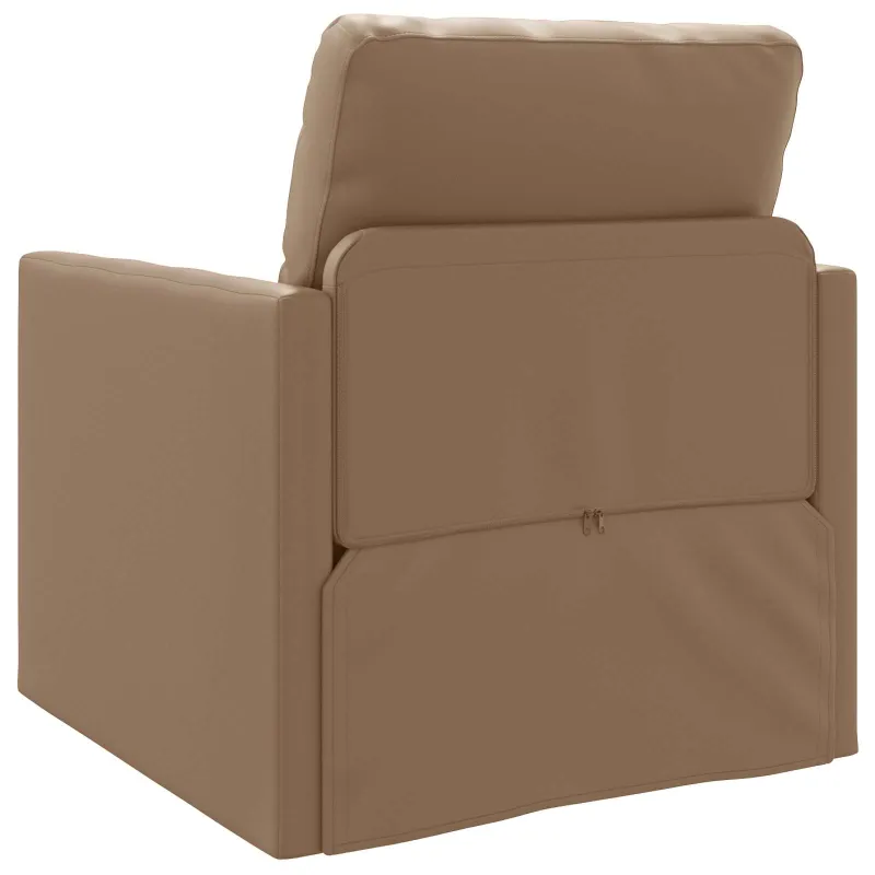 Sofa lova 60cm Kapučino Dirbtinė Oda