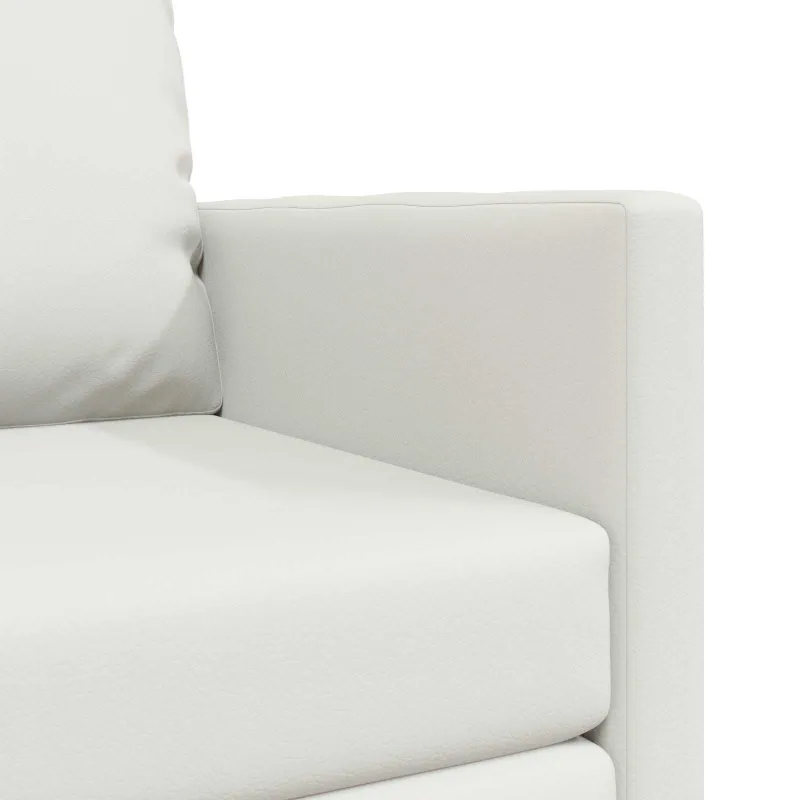 Sofa lova 60cm Balta Dirbtinė Oda