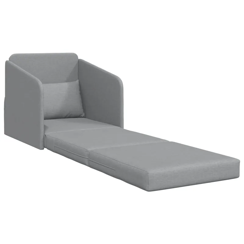 Sofa lova Šviesiai pilka 65 x 80 x 83 cm audinys