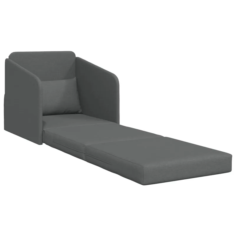 Sofa lova Tamsiai pilka 65 x 80 x 83 cm audinys