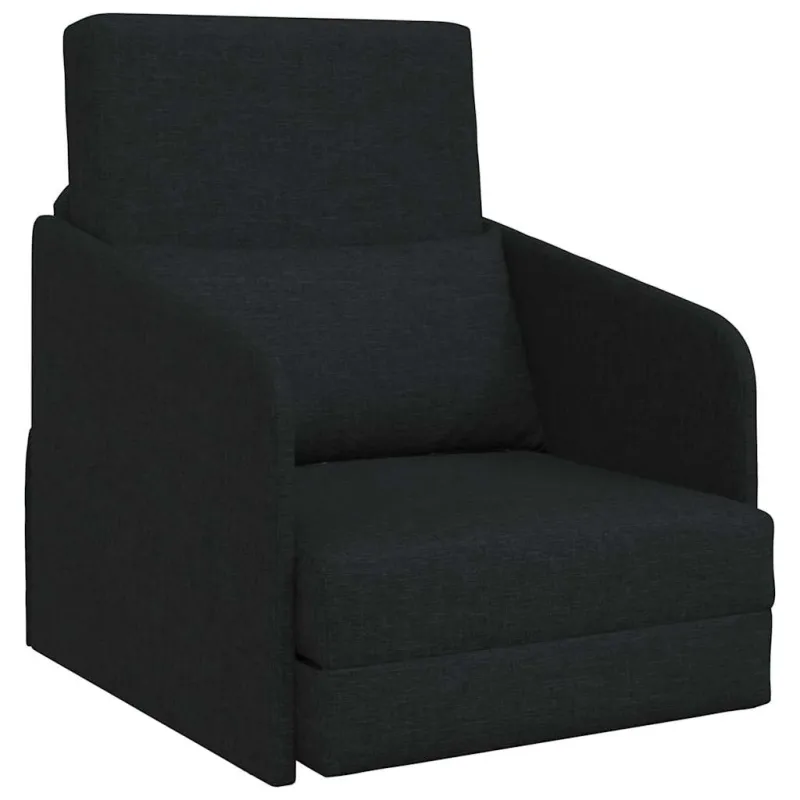 Sofa lova Juoda 65 x 80 x 83 cm audinys