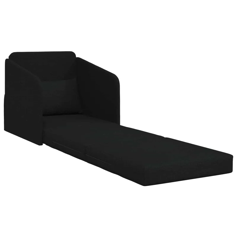 Sofa lova Juoda 65 x 80 x 83 cm audinys