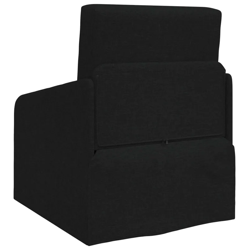 Sofa lova Juoda 65 x 80 x 83 cm audinys