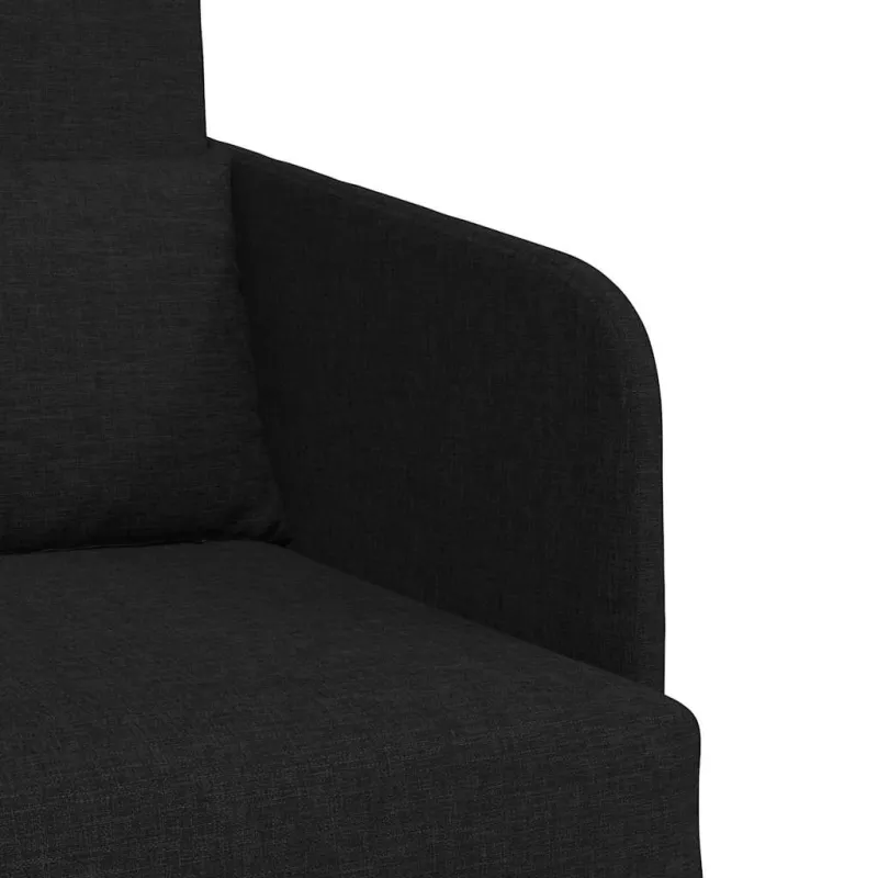Sofa lova Juoda 65 x 80 x 83 cm audinys