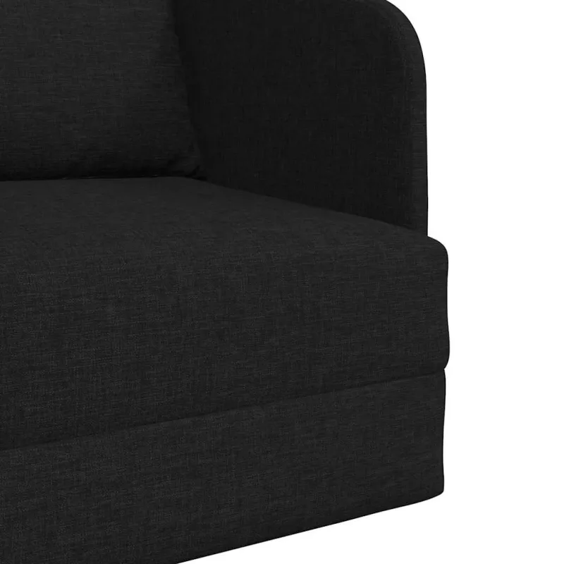 Sofa lova Juoda 65 x 80 x 83 cm audinys