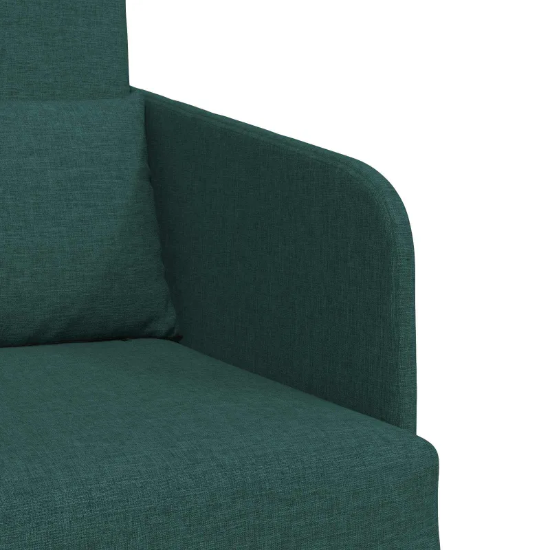 Sofa lova Tamsiai žalia 65 x 80 x 83 cm audinys