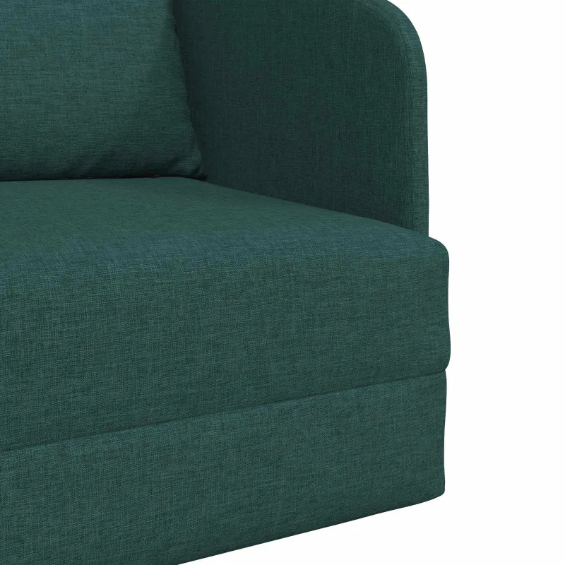Sofa lova Tamsiai žalia 65 x 80 x 83 cm audinys