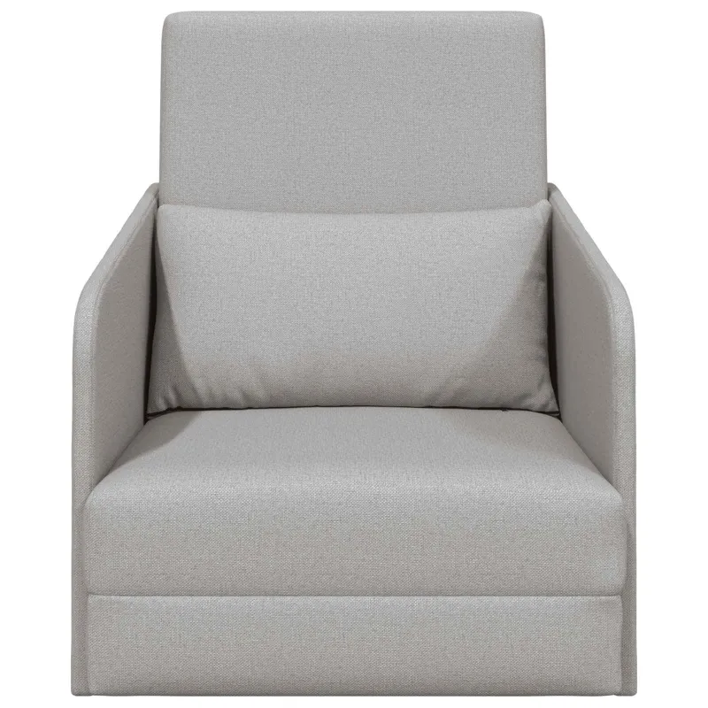 Sofa lova Debesų pilka 65 x 80 x 83 cm audinys