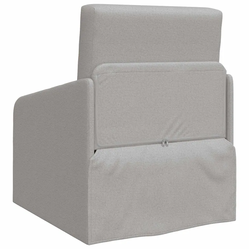 Sofa lova Debesų pilka 65 x 80 x 83 cm audinys