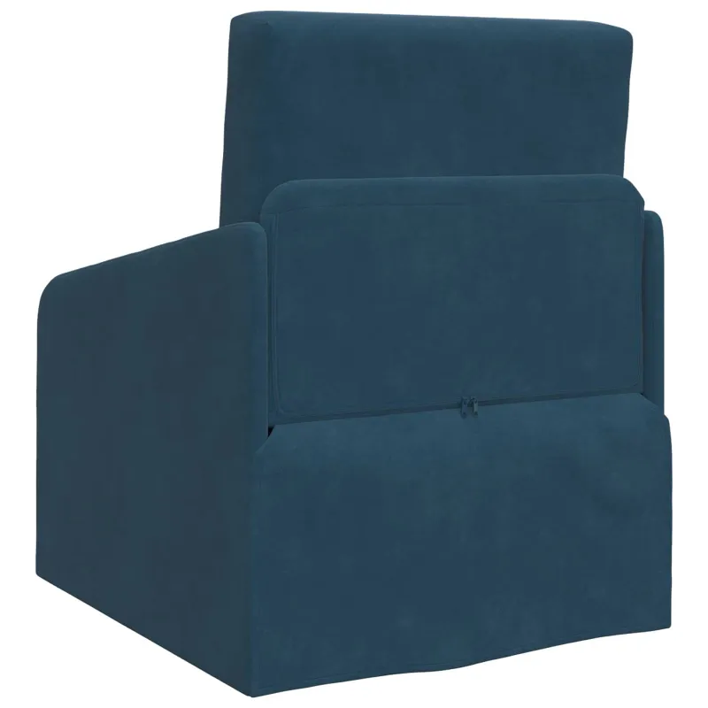 Sofa lova Mėlyna 65 x 80 x 83 cm Aksomas