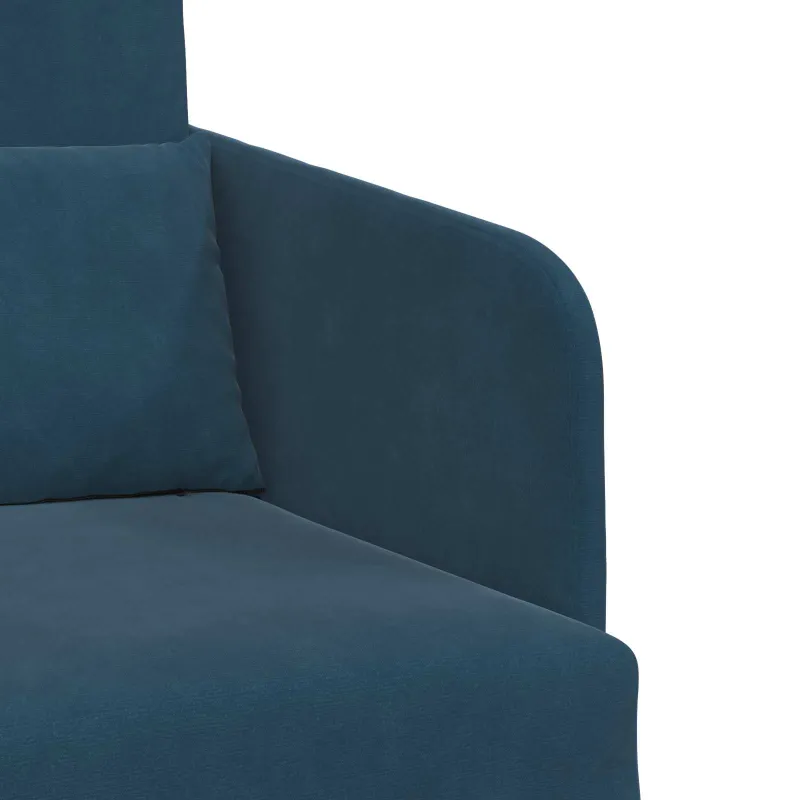 Sofa lova Mėlyna 65 x 80 x 83 cm Aksomas