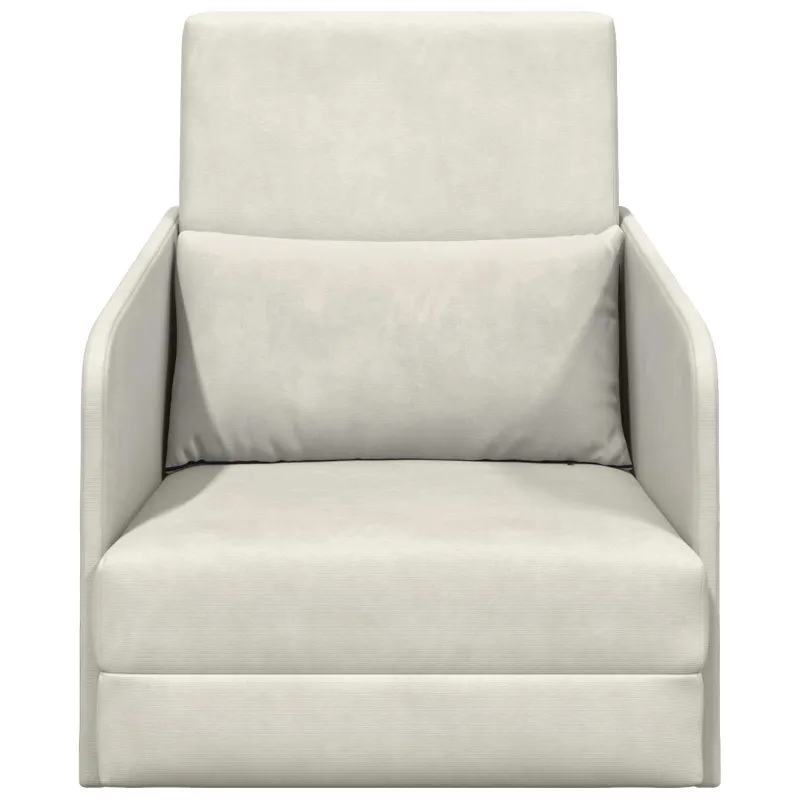 Sofa lova Kreminė 65 x 80 x 83 cm Aksomas