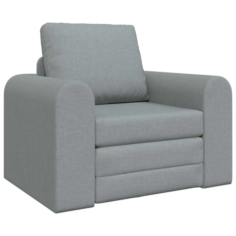 Sofa lova Šviesiai pilka 98 x 71 x 83 cm audinys
