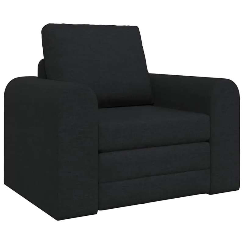Sofa lova Juoda 98 x 71 x 83 cm audinys