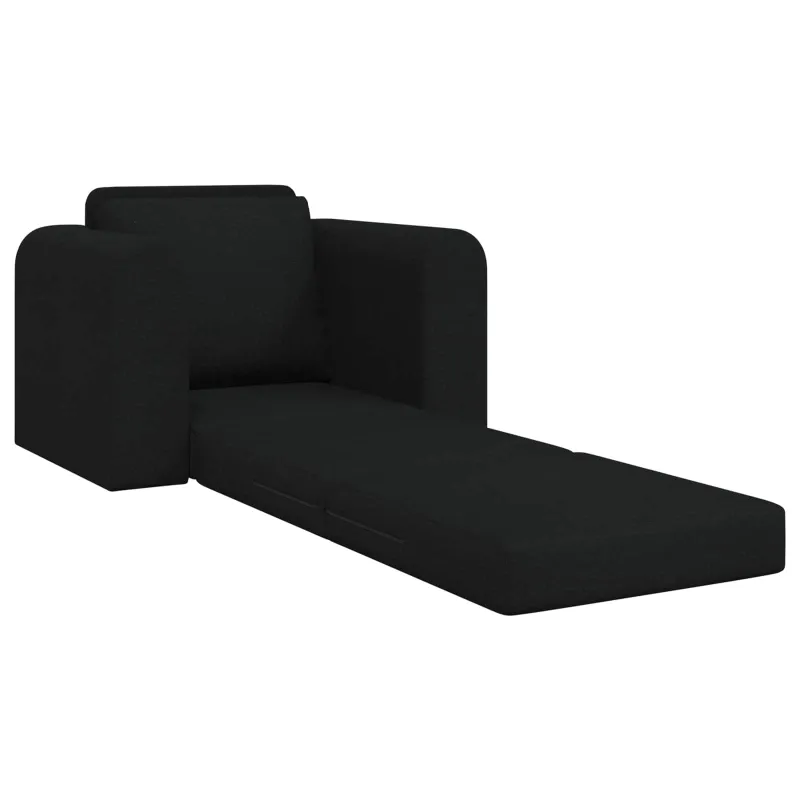 Sofa lova Juoda 98 x 71 x 83 cm audinys