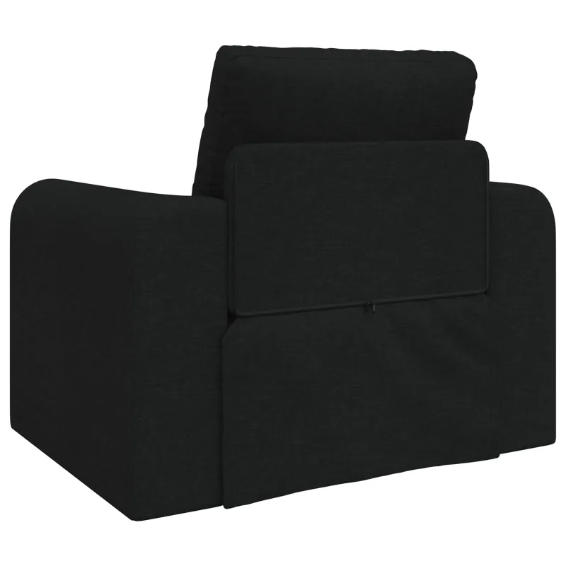 Sofa lova Juoda 98 x 71 x 83 cm audinys