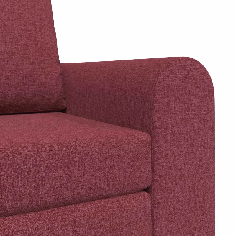 Sofa lova Vyno raudona 98 x 71 x 83 cm audinys