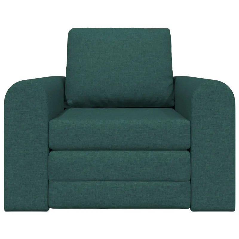 Sofa lova Tamsiai žalia 98 x 71 x 83 cm audinys